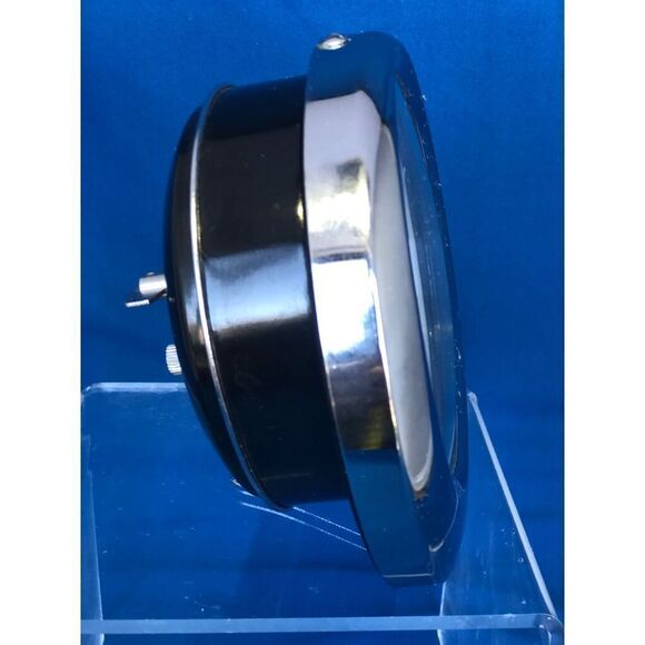 Umbra, wind up alarm clock vintage 5”x4” purple inside,ShanguaChina - Picture 4 of 9